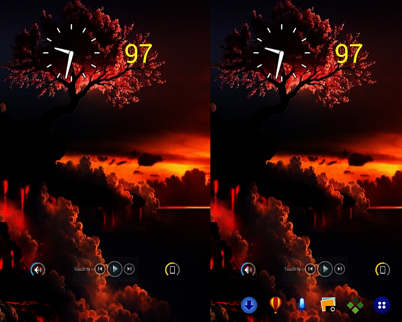 Illustration for article titled A Tablet Homescreen...